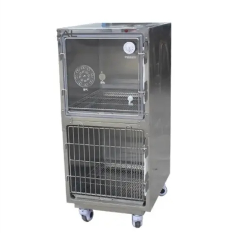 Stainless Steel Veterinary Oxygen Cage