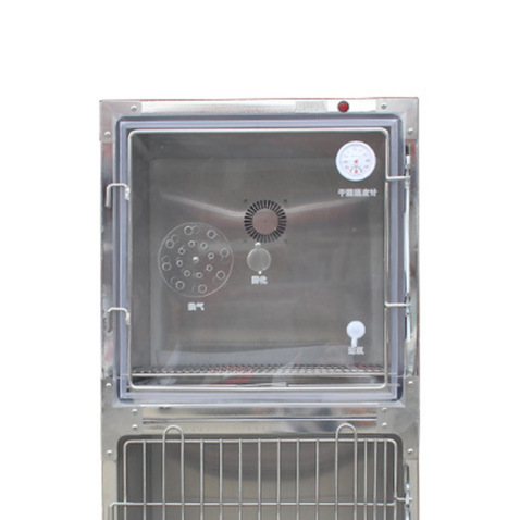 Stainless Steel Veterinary Oxygen Cage