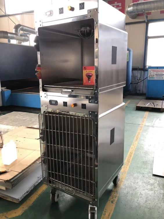 Stainless Steel Veterinary Oxygen Cage