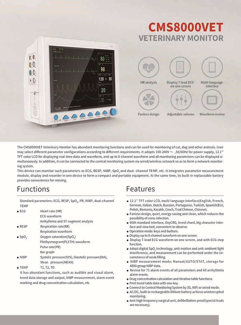 Veterinary Patient Monitor