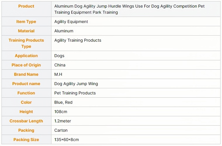 Dog Agility Training Hurdles