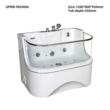 Acrylic Dog SPA Grooming Bathtub