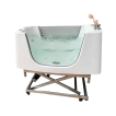 Electric Lift Dog Grooming Bathtub
