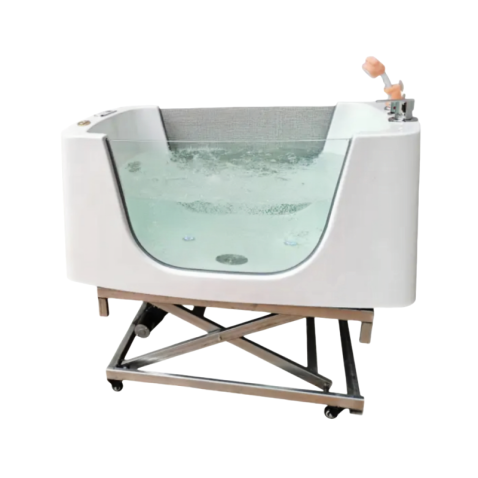 Electric Lift Dog Grooming Bathtub
