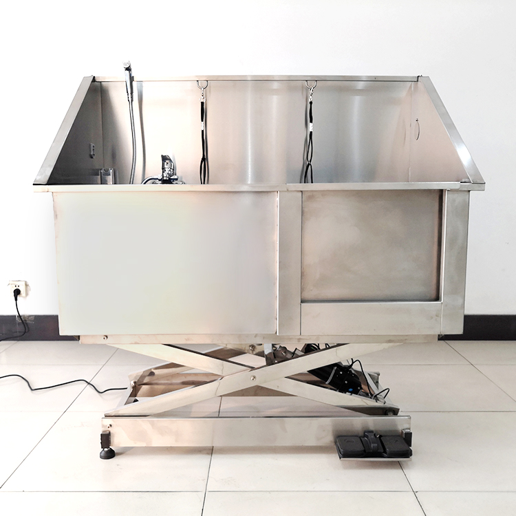 Stainless Steel Dog Bathtub