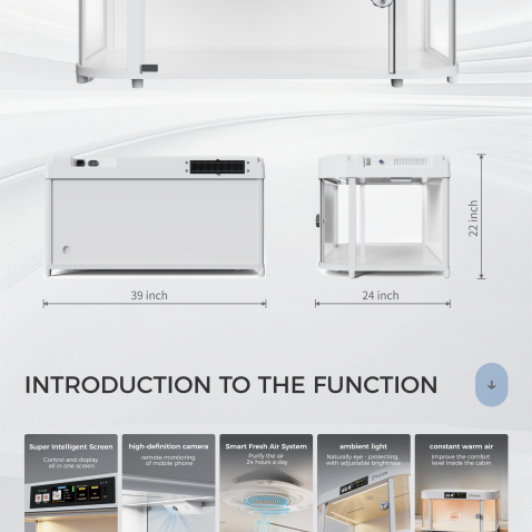 Smart Pet Cabin for Live Animal Display