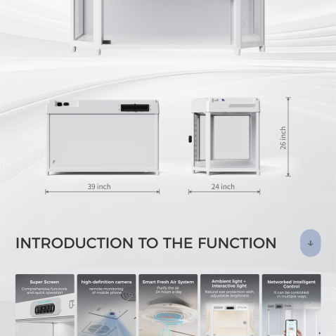 Smart Pet Cabin for Live Animal Display