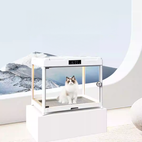 Smart Pet Cabin for Live Animal Display