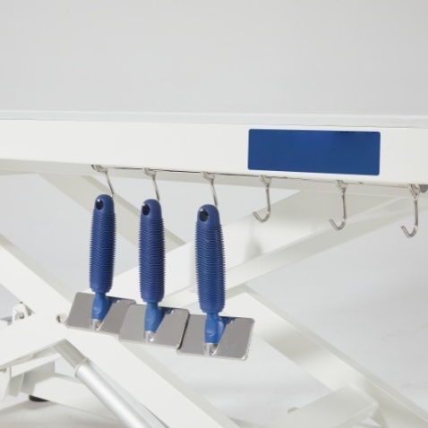 Table de toilettage électrique pour animaux avec plateau éclairé par LED