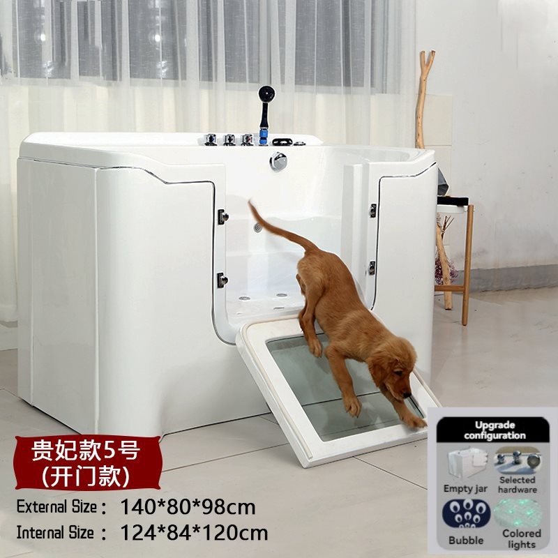 Walk-In Dog Spa Bathtub