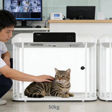Cabine intelligente pour chat USMILEPET A01