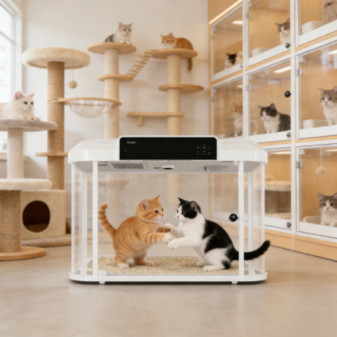Cabine intelligente pour chat USMILEPET A01