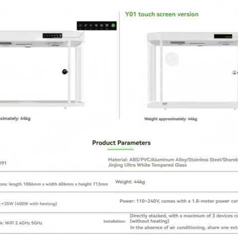 Cabine intelligente pour chat USMILEPET Y01