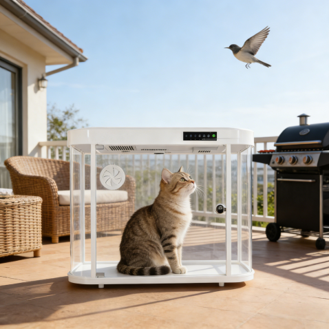 Cabine intelligente pour chat USMILEPET Y01