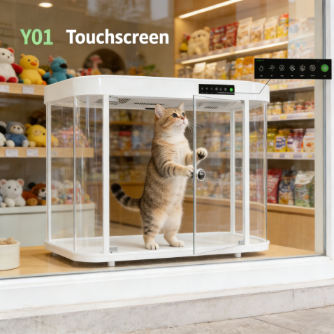 Cabine intelligente pour chat USMILEPET Y01