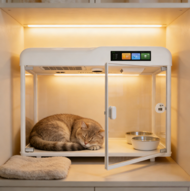 Cabine intelligente pour chat USMILEPET Y01M