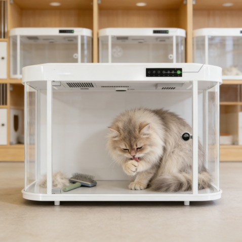 Cabine intelligente pour chat USMILEPET Y01S