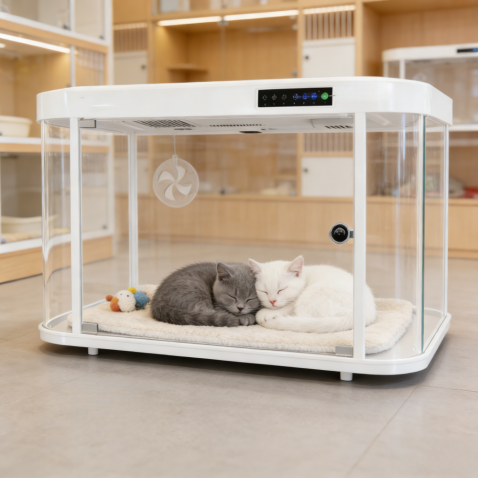 Cabine intelligente pour chat USMILEPET Y01S