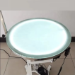 Table de toilettage ronde électrique à LED avec système de levage pour chiens