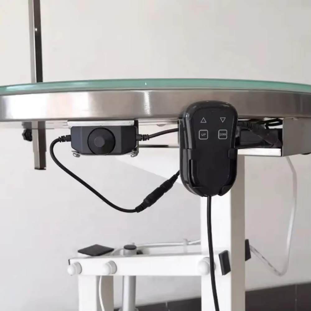 electric dog grooming table