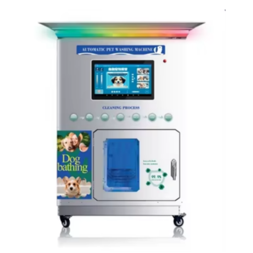 Machine de toilettage pour chiens entièrement automatique USMILEPET