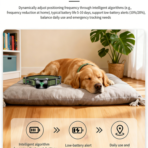 Smart Pet Tracker with Health Monitoring