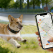 Smart GPS Pet Collar with Health Monitoring