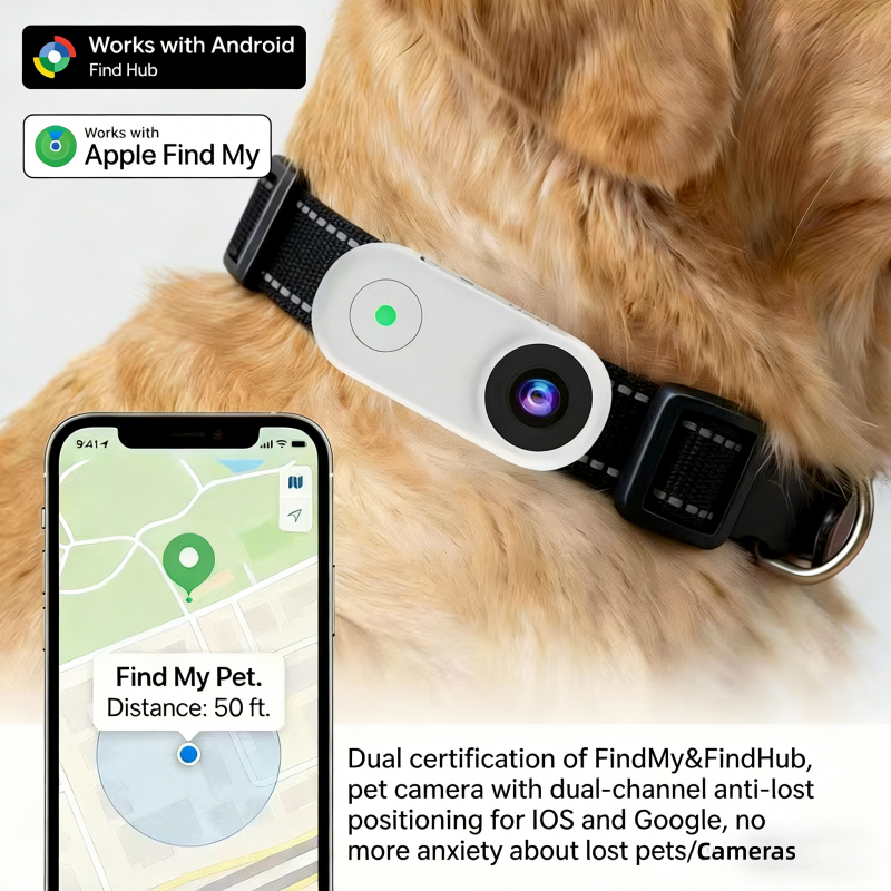 Smart GPS Pet Tracker with Camera