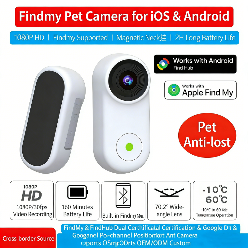Smart Pet Collar with Camera
