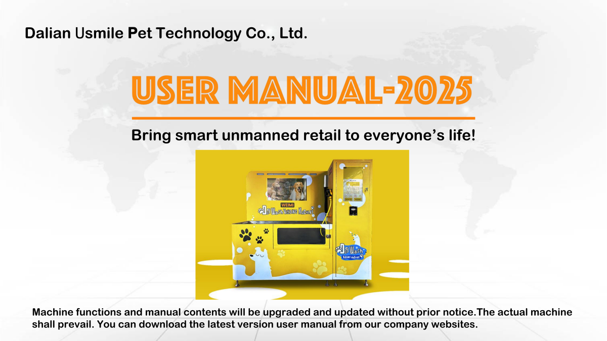 Self Service Pet Washing Machine