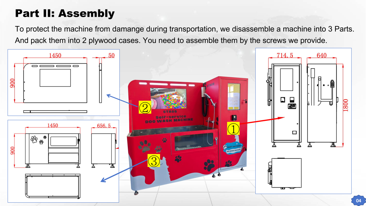 Self Service Pet Washing Station