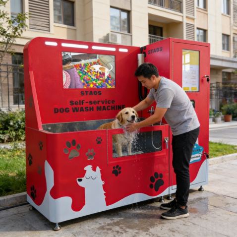 Self Service Pet Washing Station
