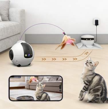 Smart Pet Toy AI Robot with 1440P Camera