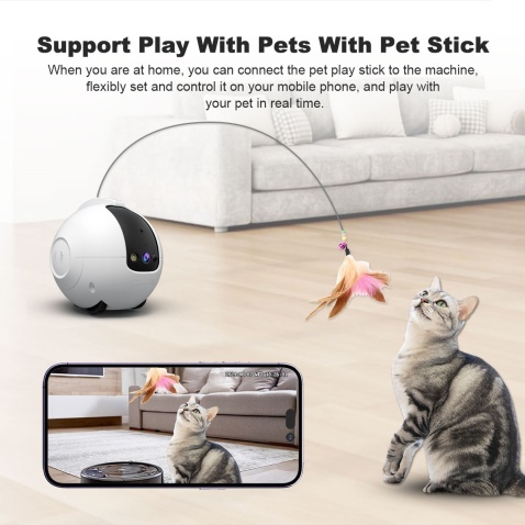 AI Smart Pet Robot with Camera