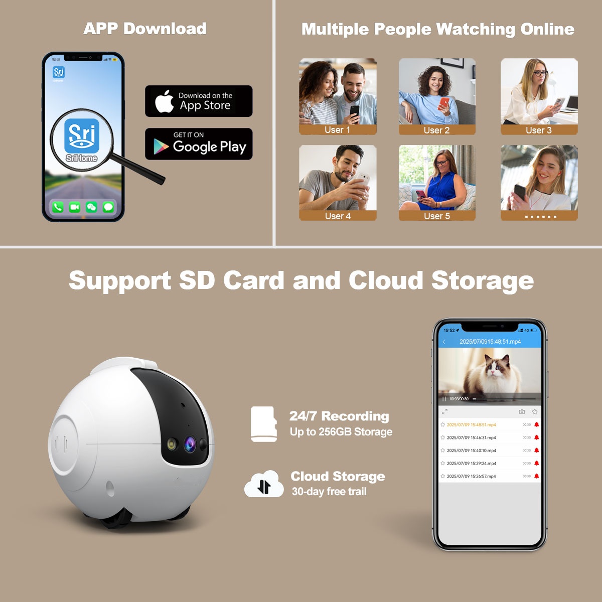 AI Smart Pet Robot with Camera