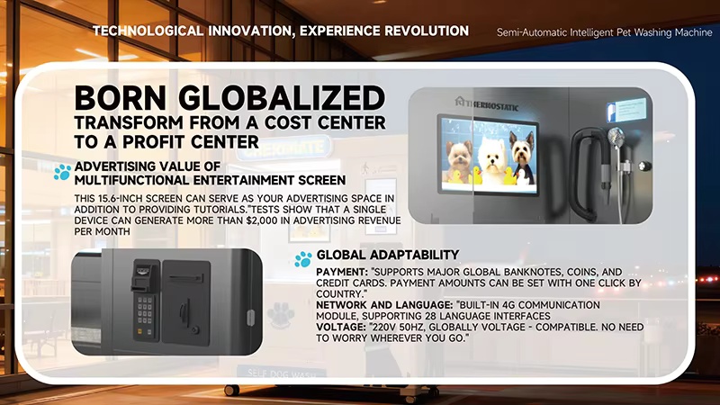 Self-Service Dog Washing Machine