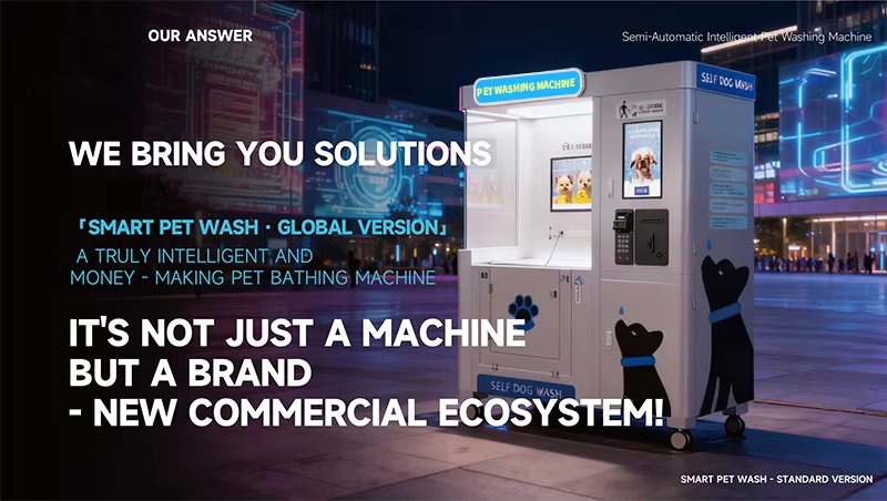 Self-Service Dog Washing Machine