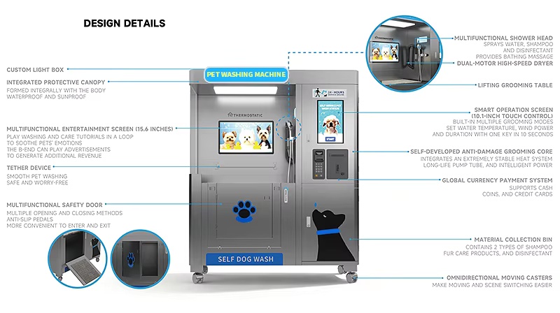 Self Service Pet Washing Machine