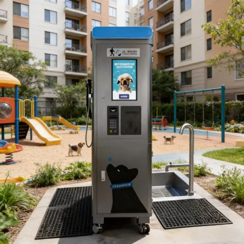 Self-Service Dog Washing Machine
