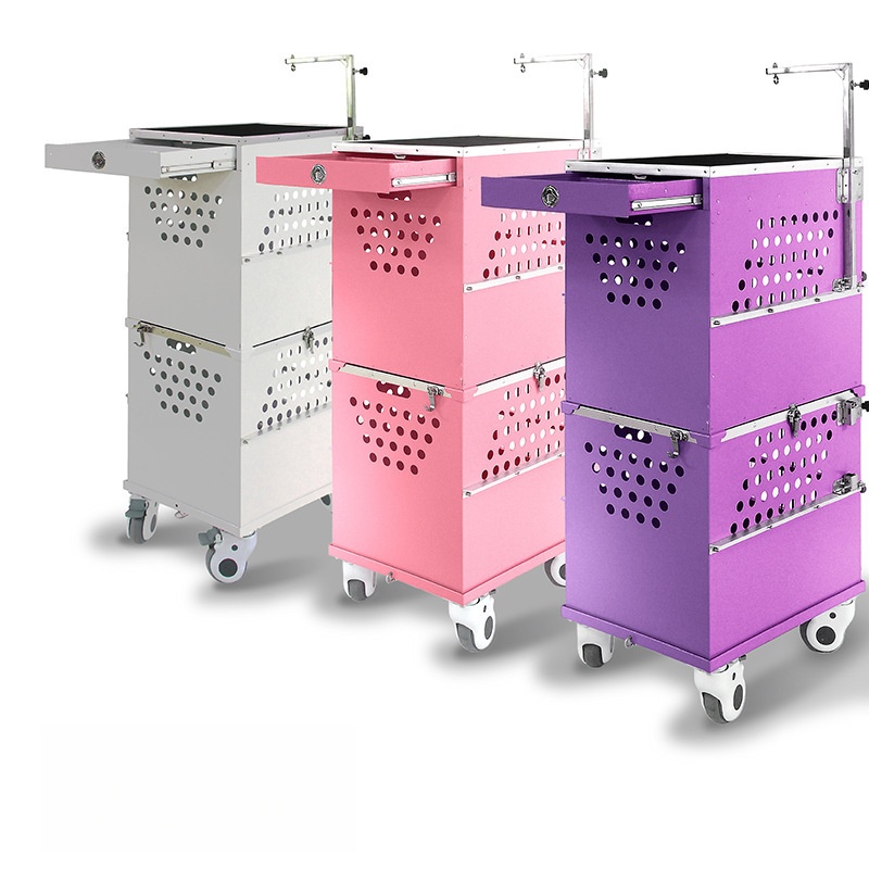 Pet Transport Trolley with Drawer