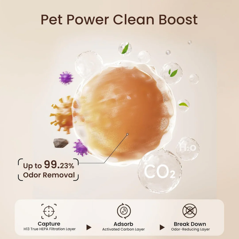 Air Cleaner for Pets Hair