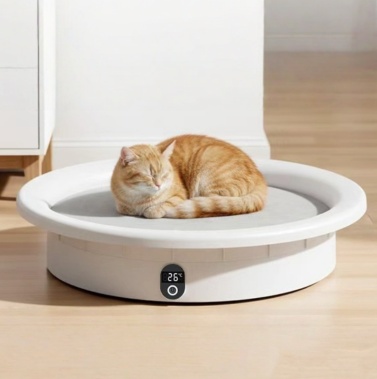 Smart Thermostatic Pet Bed with Weight Scale