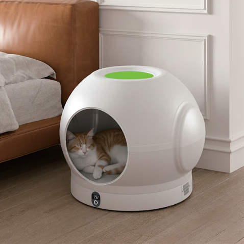 Smart Thermostatic Pet Bed with Health Monitoring