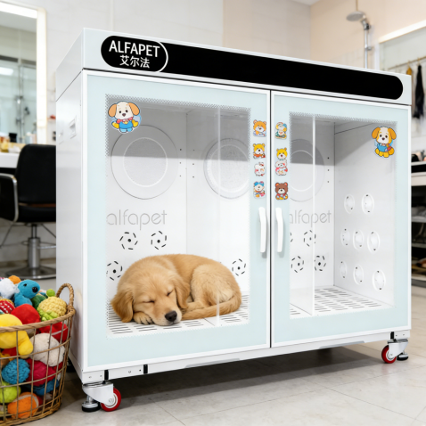 Grande boîte de séchage pour chien