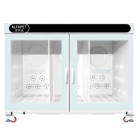 3-Compartment Pet Dryer Cabinet