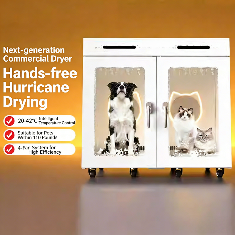 350L Double-door Pet Drying Cabinet