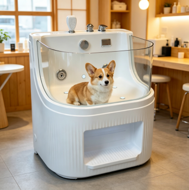 Mini Acrylic Pet Spa Bathtub
