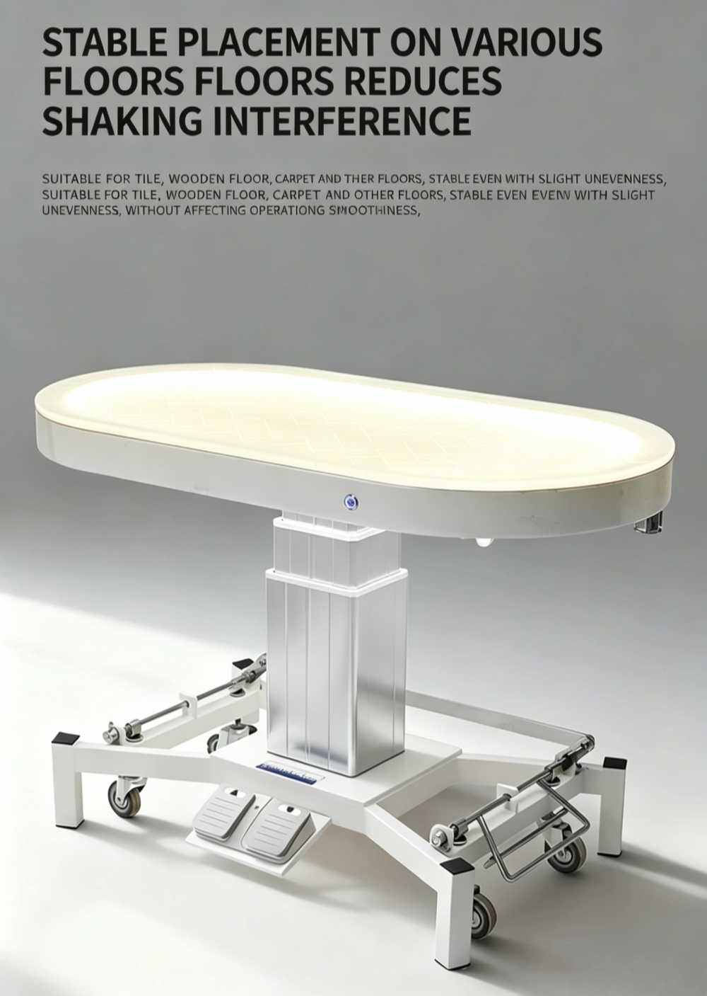 Luxury Illuminated Pet Grooming Table Luxury Illuminated Pet Grooming Table