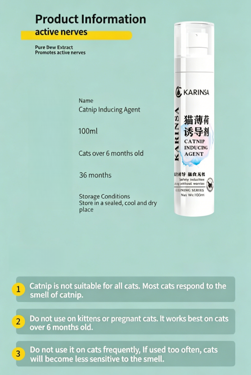 Catnip Spray for Cat Catnip Spray for Cat