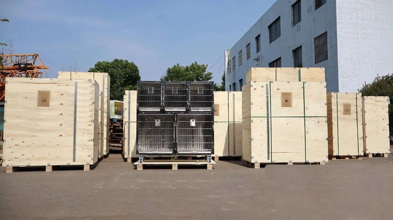 Stainless Steel Pet Boarding Cages